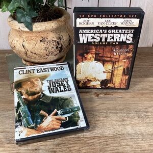 DVD Western Movies - Josey Wales & America’s Greatest Westerns Volume 2